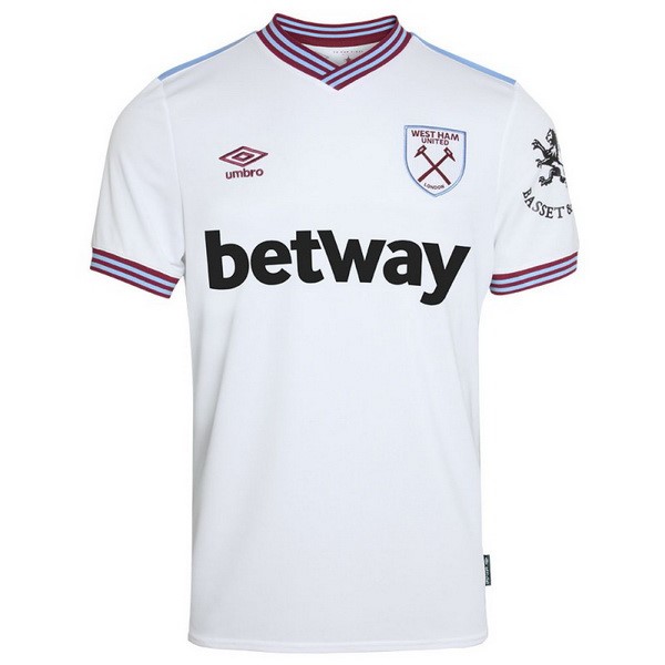 Camiseta West Ham Segunda equipación 2019-2020 Blanco